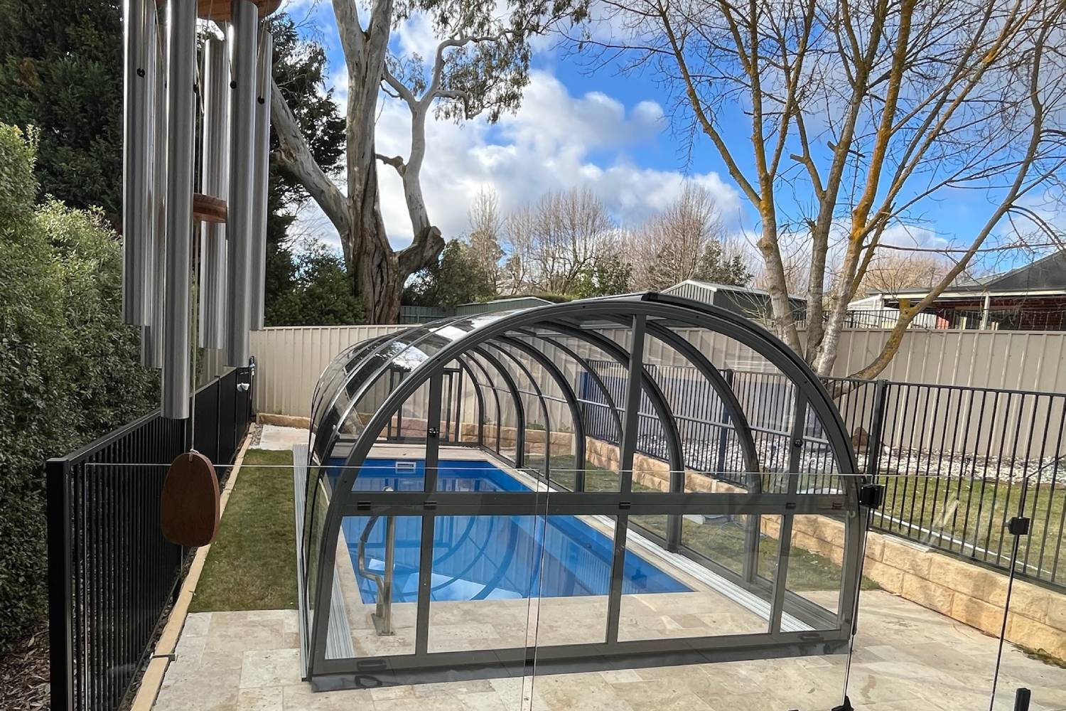 Pool enclosure